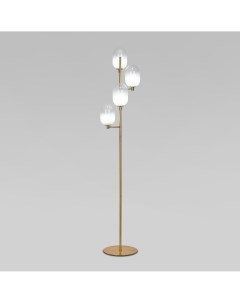 Светильник напольный (торшер) 4х40Вт G9 латунь 01161/4 Eurosvet