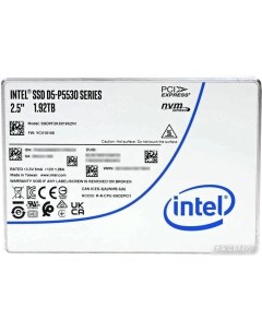 SSD D5-P5530 1.92TB SSDPF2KX019XZN1 Intel