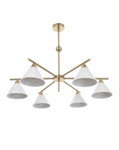 Люстра «Флинт» 6хЕ27 40 Вт белый 86×86×50 см Bayerlux