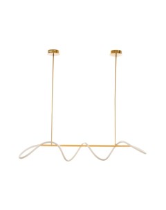 Светильник «Стринд» LED 60 Вт 3000К золото 100×10×100 см Bayerlux