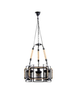 Люстра «Мейлед» 3хЕ27 черный 40×42×64 см Bayerlux