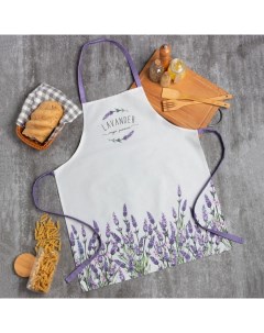 Фартук «» Lavender, 60×70 см, 100% хлопок, саржа 190 г/м² Этель