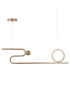 Светильник «Боунд» LED 20 Вт 3000К золото 80×100 см Bayerlux