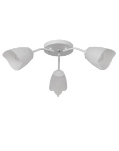 Люстра «Оникс» 3×15 Вт E27, белый, 50×50×15 см Bayerlux