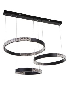 Светильник 1706/3BK LED 140 Вт 3000-6000K черный 80×50×4-104 см Bayerlux