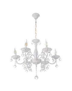 Люстра 2146/6 E14 40 Вт белый 60×60×36 см Bayerlux