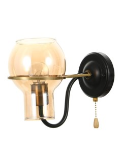 Бра «Кэган» E27 40 Вт черный 12×24×23 см Bayerlux