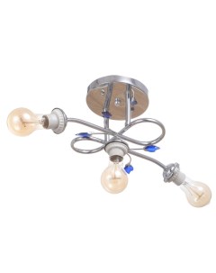 Люстра «Детта», БП, 3×40 Вт Е27, хром, МОДЕЛЬ: 2595290 Bayerlux