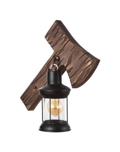 Бра «Ретро топор» Е27 40 Вт черный 33×10×40 см Bayerlux