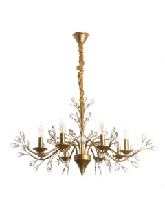 Люстра «Камила» 8хЕ14 40 Вт латунь 84×84×100 см Bayerlux