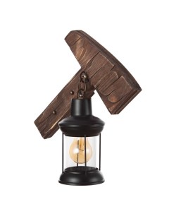 Бра «Ретро молоток» Е27 40 Вт черный 18×40 см Bayerlux