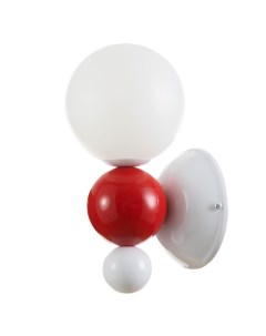 Светильник «Луиджи» LED 7 Вт 3000-6000К бело-красный 12×25 см Bayerlux