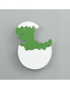 Бра «Динозаврик» LED 24 Вт бело-зелёный 36×30 см Bayerlux