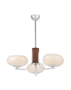 Люстра «Савина» 3хЕ27 40 Вт коричневый 52×52×60 см Bayerlux