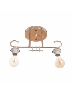 Люстра «Алета», БП, 2×40 Вт Е27, золото, МОДЕЛЬ: 2800430 Bayerlux