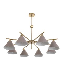 Люстра «Флинт» 8хЕ27 40 Вт кофе 90×90×50 см Bayerlux