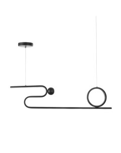 Светильник «Боунд» LED 20 Вт 6000К черный 80×100 см Bayerlux