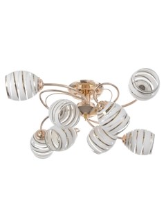 Люстра «Венда», 8×40 Вт Е27, золото, МОДЕЛЬ: 2800089 Bayerlux