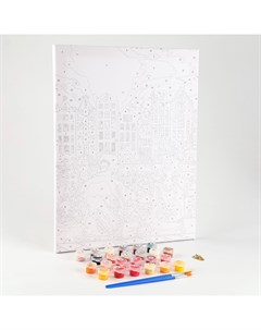 Картина по номерам с подрамником «Романтичный вечер», 40х30 см Школа талантов