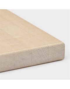 Доска разделочная, 70×30×2 см, дерево берёза Доляна