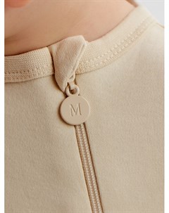 Комбинезон детский Nature, бежевый, рост 62-68 см, молочный Minaku