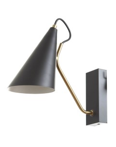 Бра «Свейн» Е27 40 Вт черно-медный 12×27.5×28 см Bayerlux