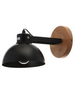 Бра «Джоелл» E27 1×40 Вт черный 25×15×15 см Bayerlux