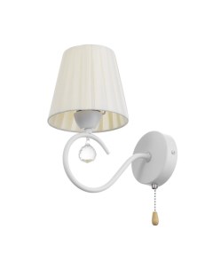 Бра «Вилора» 1×40 Вт E14 белый 22×15×25 см Bayerlux