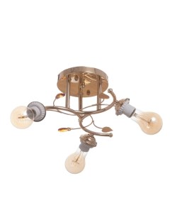 Люстра «Грета», БП, 3×40 Вт Е27, золото, МОДЕЛЬ: 2600553 Bayerlux