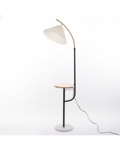 Торшер Regina 1×40 Вт Е27 черный/золото 28×28×165 см Bayerlux