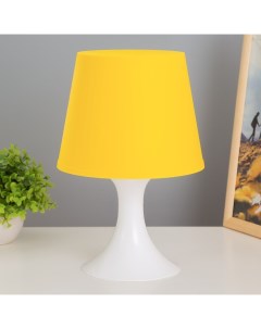 Настольная лампа «1340009», 1×E14 15W, желтый, d=19.5, высота 28 см Risalux