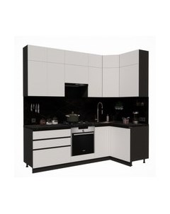 Кухонный гарнитур ВерсоМебель Эко Премиум 1.2x2.4 правая Версомебель