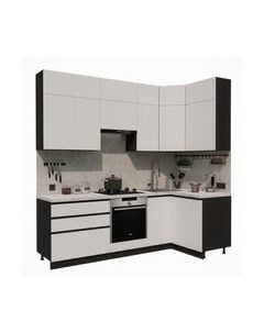 Кухонный гарнитур ВерсоМебель Эко Премиум 1.2x2.4 правая Версомебель