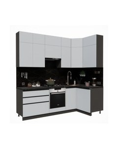 Кухонный гарнитур ВерсоМебель Эко Премиум 1.2x2.4 правая Версомебель