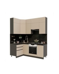 Кухонный гарнитур ВерсоМебель Эко Премиум 1.2x2.0 левая Версомебель