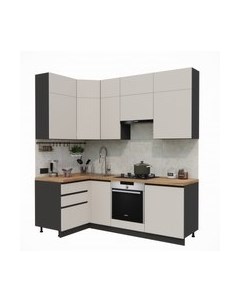 Кухонный гарнитур ВерсоМебель Эко Премиум 1.2x2.2 левая Версомебель