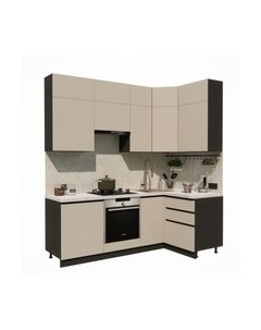 Кухонный гарнитур ВерсоМебель Эко Премиум 1.2x2.2 правая Версомебель