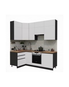 Кухонный гарнитур ВерсоМебель Эко Премиум 1.2x2.2 левая Версомебель