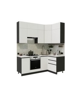 Кухонный гарнитур ВерсоМебель Эко Премиум 1.2x2.0 правая Версомебель