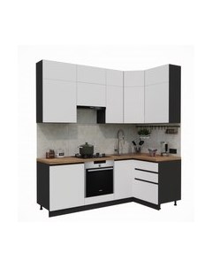 Кухонный гарнитур ВерсоМебель Эко Премиум 1.2x2.2 правая Версомебель