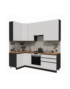 Кухонный гарнитур ВерсоМебель Эко Премиум 1.2x2.4 левая Версомебель