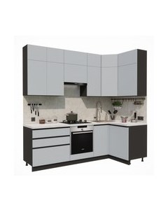 Кухонный гарнитур ВерсоМебель Эко Премиум 1.2x2.4 правая Версомебель