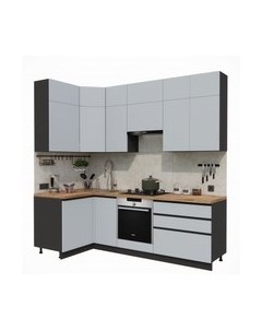 Кухонный гарнитур ВерсоМебель Эко Премиум 1.2x2.4 левая Версомебель