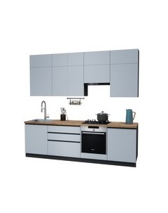 Кухонный гарнитур ВерсоМебель Эко Премиум 2.6 Версомебель