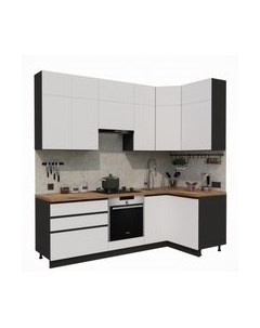 Кухонный гарнитур ВерсоМебель Эко Премиум 1.2x2.4 правая Версомебель