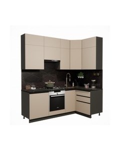 Кухонный гарнитур ВерсоМебель Эко Премиум 1.2x2.2 правая Версомебель