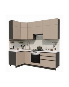 Кухонный гарнитур ВерсоМебель Эко Премиум 1.2x2.4 левая Версомебель