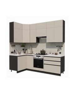 Кухонный гарнитур ВерсоМебель Эко Премиум 1.2x2.4 левая Версомебель