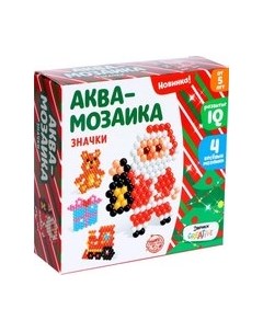 Развивающая игра Эврики Аквамозаика. Дед Мороз и подарки / 4175131