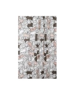 Шторка-занавеска для ванны FORA Peva Cats FOR-PV09 Fora